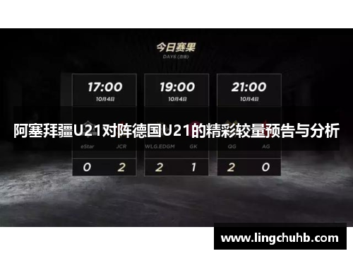 阿塞拜疆U21对阵德国U21的精彩较量预告与分析